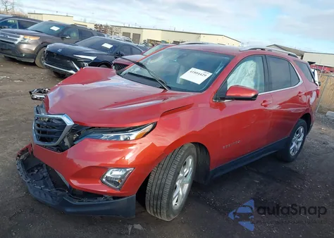 2020 Chevrolet Equinox Fwd Lt 2.0L Turbo из США, поврежденный, VIN 2GNAXLEX5L6147330